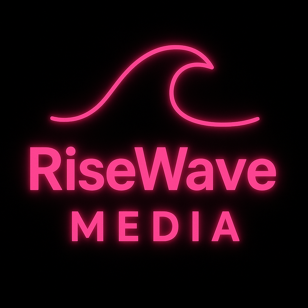 RiseWave Media logo
